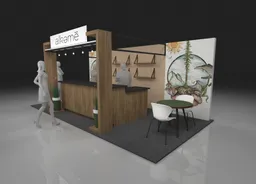 10x20 Inline booth design by Condit Exhibits